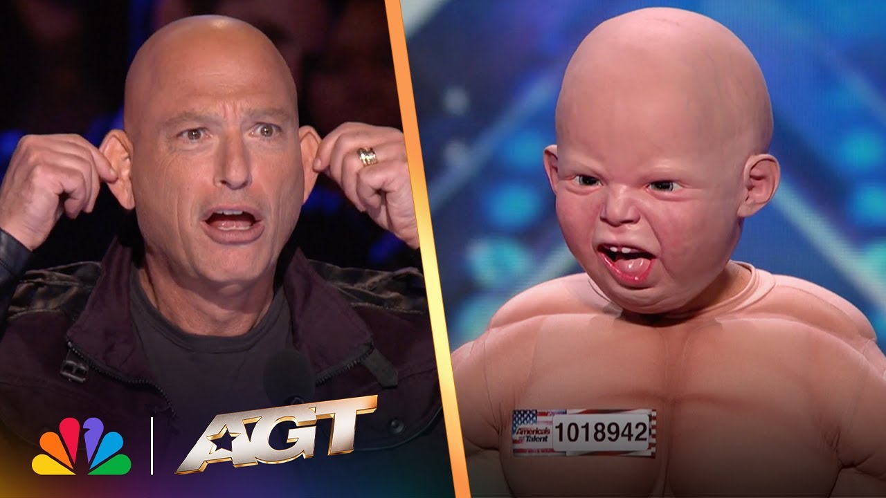 After Getting 4 X’s, The Sexy Baby Asks Howie The Wildest Question | America’s Got Talent