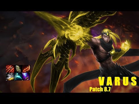 League Of Legends- ADC | Varus vs Ezreal | Season 8 | Patch 8.7 | Part 21