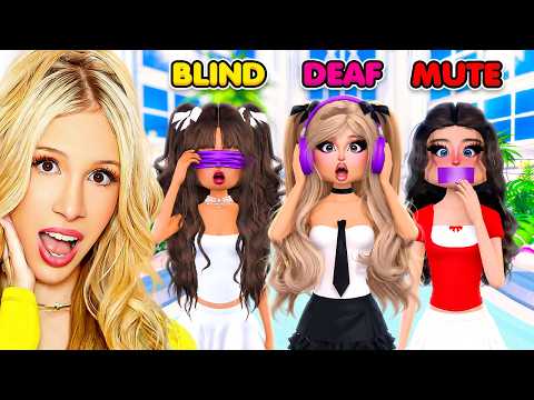 BLIND, DEAF, AND MUTE CHALLENGE In DRESS TO IMPRESS...