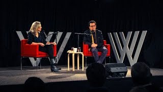 Hisham Matar with Hilary Harper