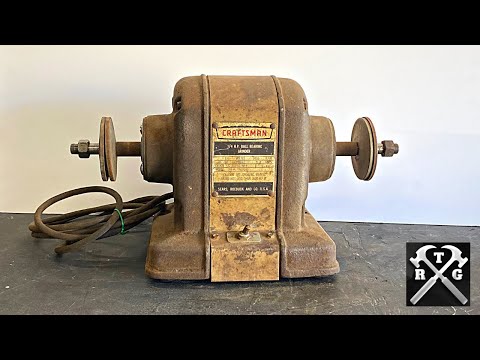 1960's Craftsman Grinder Restoration