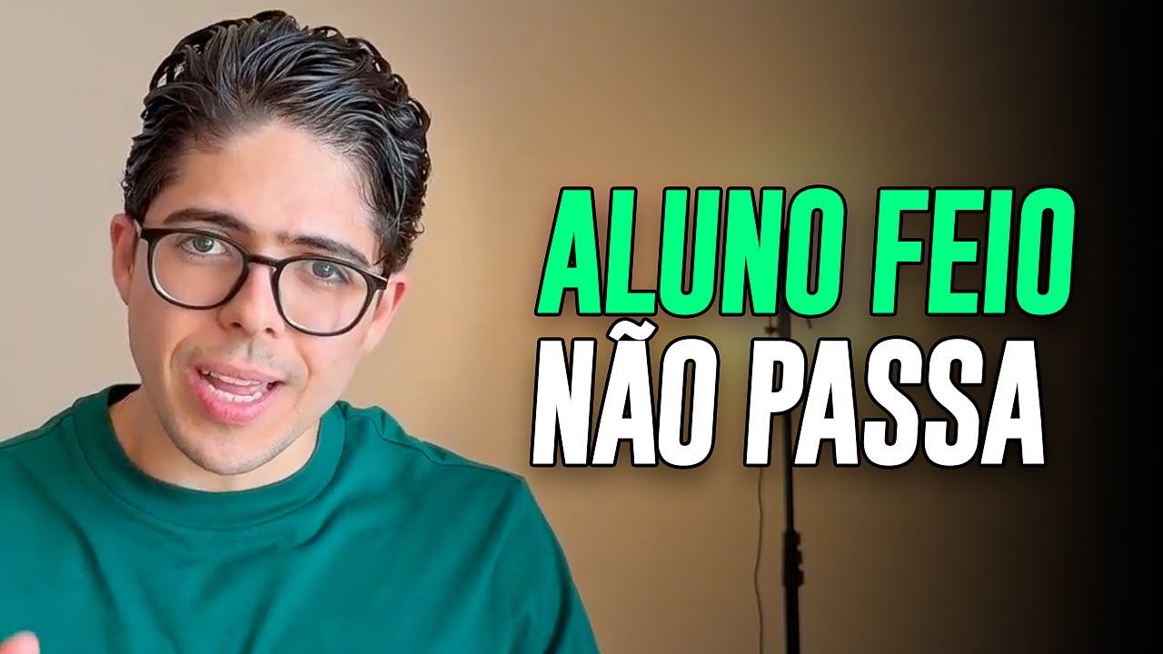 A verdade CRUEL: aluno relaxado não passa!