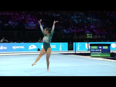 Cassandra Loustalot. 2023 World Championships. Qualification. FX