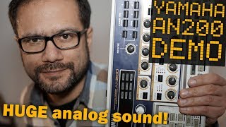 Video thumbnail for YAMAHA AN200 Groove Box demo - half an AN1X, twice an EX5 by Floyd Steinberg