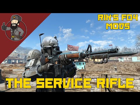 Rik's Fallout 4 Mods - The Service Rifle by DeadPool2099