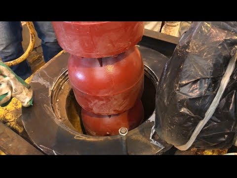 Aurora - Peerless - National Vertical Turbine Pump Installation Work - Bowl with CP1- Part 1