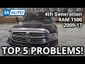 Top 5 Problems Ram Truck 1500 4th Generation 2009 17