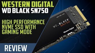 WD Black SN750 NVME SSD 1 TB (WDS100T3X0C) - відео 1