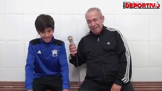 Vídeo entrevista al jugador del Cadete B del CF Ciudad de Benidorm, Raúl Pérez Torres