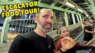 HONG KONG'S FIRST EVER Central-Mid-Levels ESCALATORS FOOD TOUR! | Hong Kong's Most Unique Food Tour
