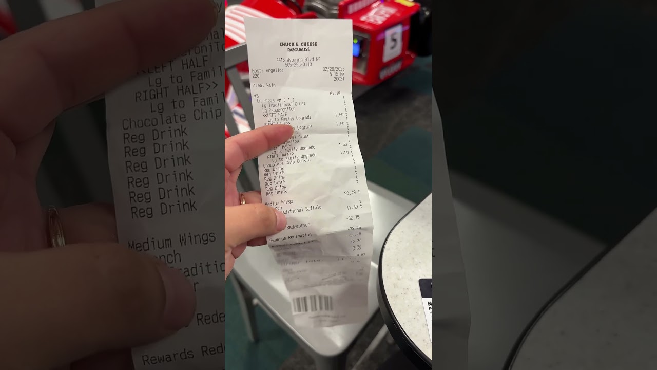 I bought the fun pass from Chuck E. Cheese and this is what happened 😳😱 #chuckecheese #family