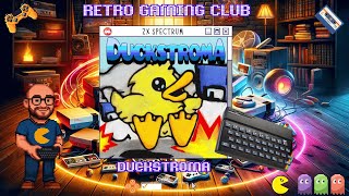 Duckstroma | ZX Spectrum | Review & Gameplay | Quacking Retro Platform Adventure!