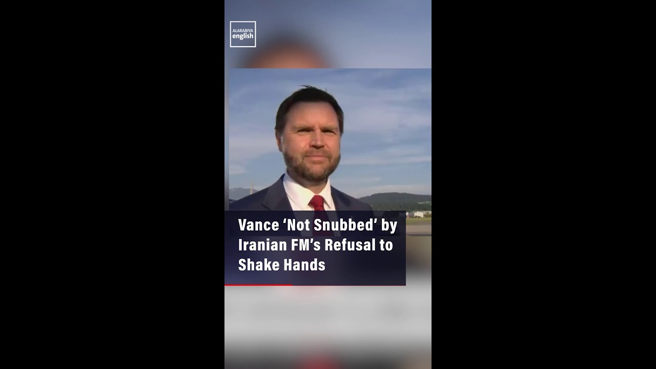 Video | Vance ‘Not Snubbed’ by Iranian FM’s Refusal to Shake Hands