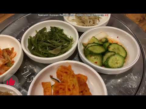 Restaurante coreano NakWon - North York @Toronto 🇨🇦 | HD 60fps