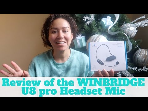Review of Winbridge wireless headset mic