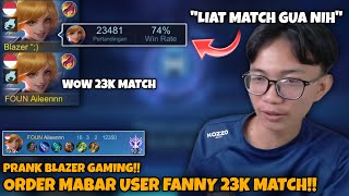Download lagu ORDER MABAR BLAZER !! FREESTYLE FANNY DIDEPAN USER FANNY 23K MATCH !! - Mobile Legends mp3 Download lagu ORDER MABAR BLAZER !! FREESTYLE FANNY DIDEPAN USER FANNY 23K MATCH !! - Mobile Legends mp3