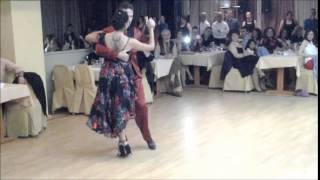 Samantha Dispari y Santiago Fina (1-4), Tango Cita 2015 Larissa-Hellas