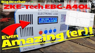 Zketech EBC-A40L Tester kapacity baterií akumulátorů 5V 50A