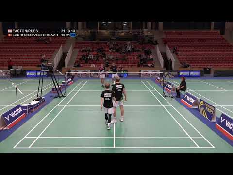 Match point -  Easton / Russ vs Lauritzen / Vestergaard - MD, Final - Hungarian Int. C'ships 2021