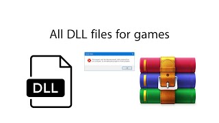 Download and Install all the DLL files that you need for Games