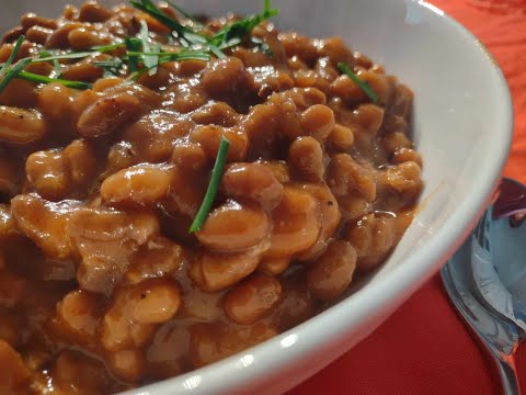 Authentic Boston-Style Baked Beans – A Classic Recipe with Rich Flavors