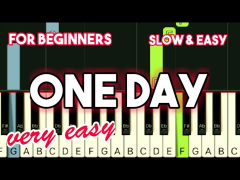 MATISYAHU - ONE DAY | SLOW & EASY PIANO TUTORIAL