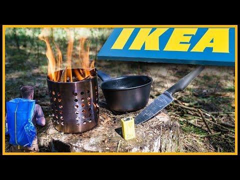 🏕️ Bushcraft Ausrüstung von IKEA 🔥 - Outdoor Bushcraft Gear Deutschland