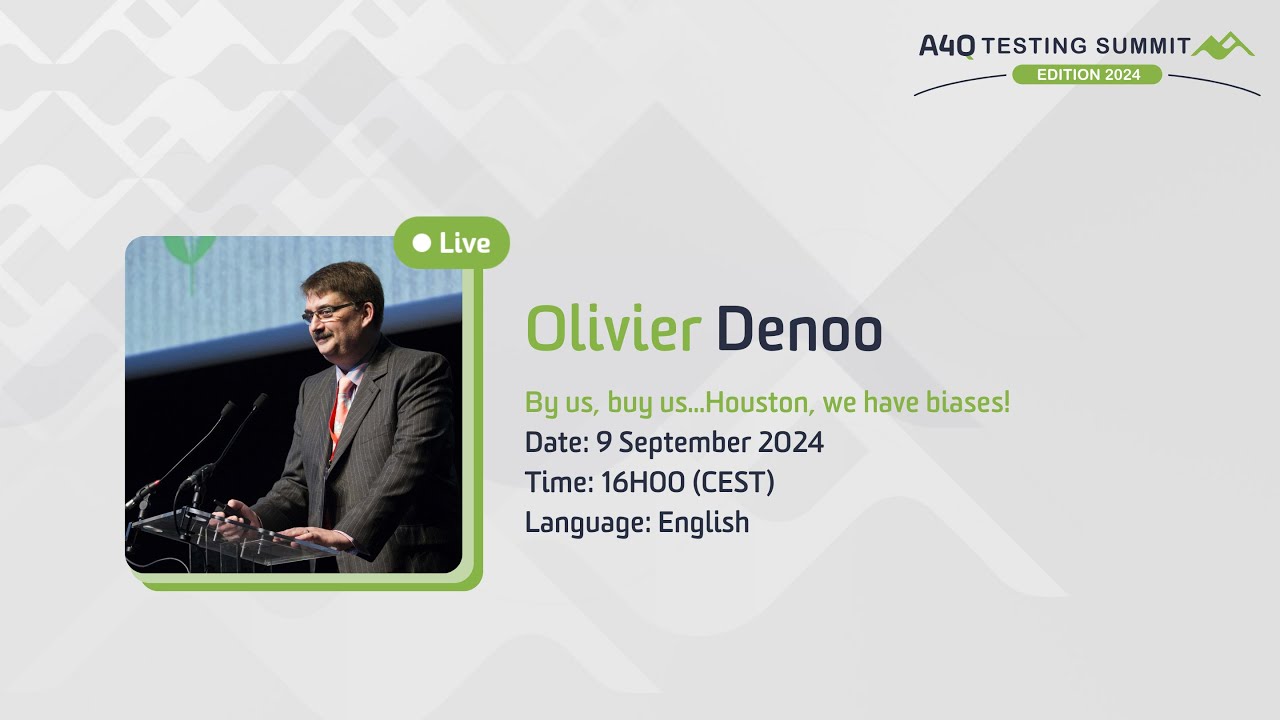 A4Q Testing Summit 2024 - By us, buy us...Houston, we have biases!