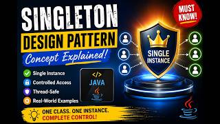 😱 Your Singleton Can BREAK! 🔥 Singleton Design Pattern in Java | Reflection, Serialization & Enum