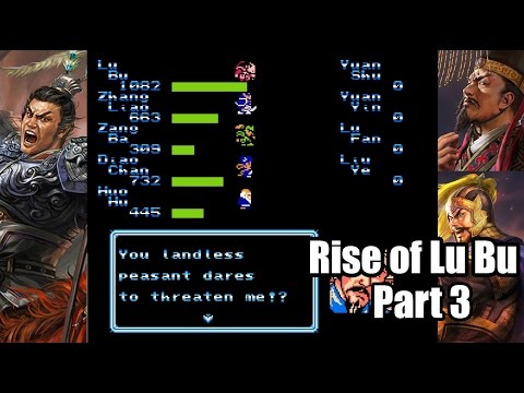Destiny of an Emperor Rise of Lu Bu Walkthrough Let's Play - Part 3 Lu Bu vs Yuan Shu + Yuan Shao