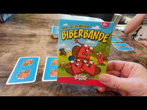 Biberbande von Amigo - Immer auf die Kleinen - Kartenspiel ab 6 Jahre