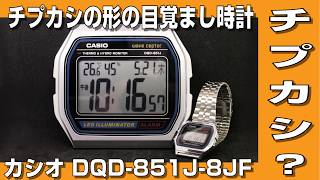 【チプカシ？】チプカシの形の目覚まし時計 CASIO DQD-851J-8JF
