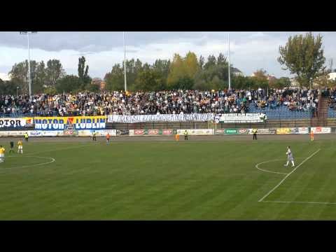 [HD] Motor Lublin-Stal Stalowa Wola Wkurwienie po 2 bramce dla Stalówki