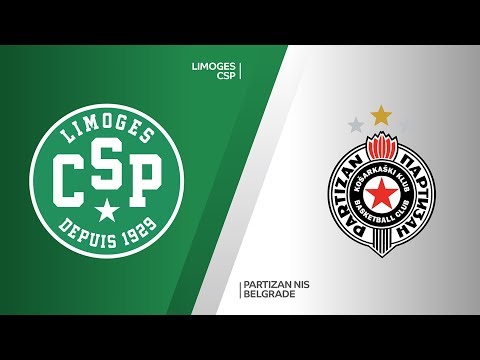 Limoges CSP - Partizan NIS Belgrade Highlights | 7DAYS EuroCup, RS Round 5
