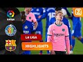 OVERTREDING VAN FRENKIE DE JONG ? | Getafe vs Barcelona | La Liga 2020/21 | Samenvatting