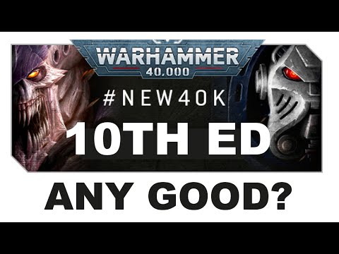 10th EDITION Warhammer 40k BATTLE REPORT (First impressions!)