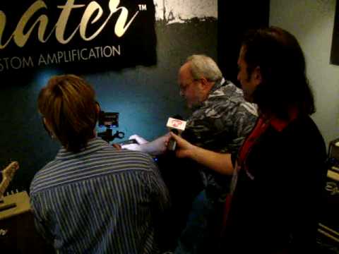 NAMM 09 - Bruce Egnater discusses his amps Part II