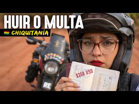 ESCAPO de BOLIVIA para NO pagar MULTA de 350 Dólares 🇧🇴 | T13/E29 | América en MOTO 🌎