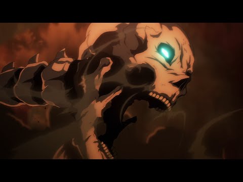 Eren Founding Titan Transformation  Attack on Titan Episode 80 [English Sub] [4K 60FPS]