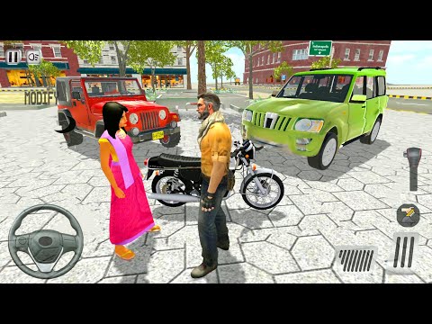 Indian City Driver Simulator #10 - Riding Motorbike and 3 SUV Gameplay