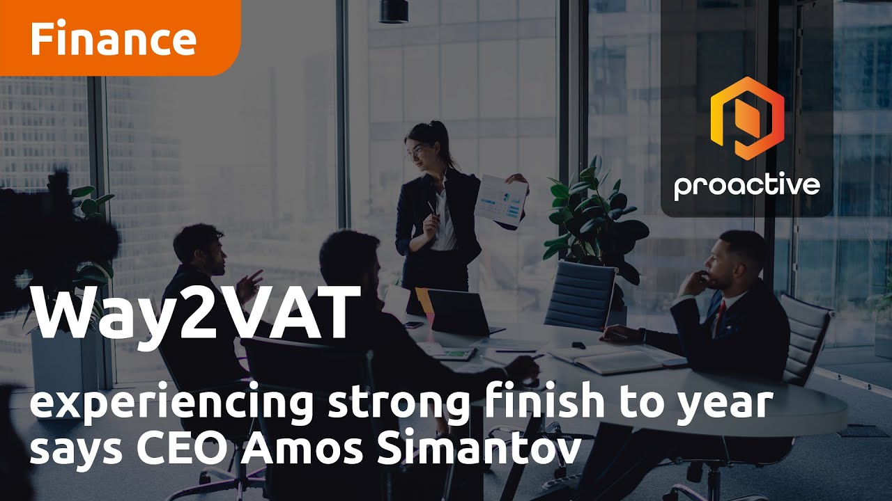 Way2VAT experiencing strong finish to year