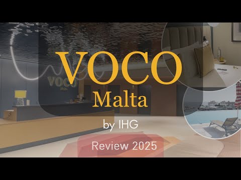 voco Malta – Full Hotel Tour & Review | St. Julian’s, Malta