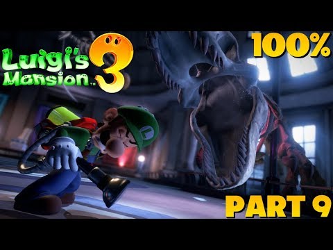 Luigi's Mansion 3 100% Walkthrough Part 9 (Floor 9: Story, All Gems, Boo, Achievement & Gold Ghost)