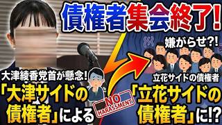 【債権者集会終了】大津氏サイドの債権者の嫌がらせを大津氏が心配！また各種裁判も適正に対応するとのこと！反省の弁か？【みんつく党約１６００万円返還請求裁判】
