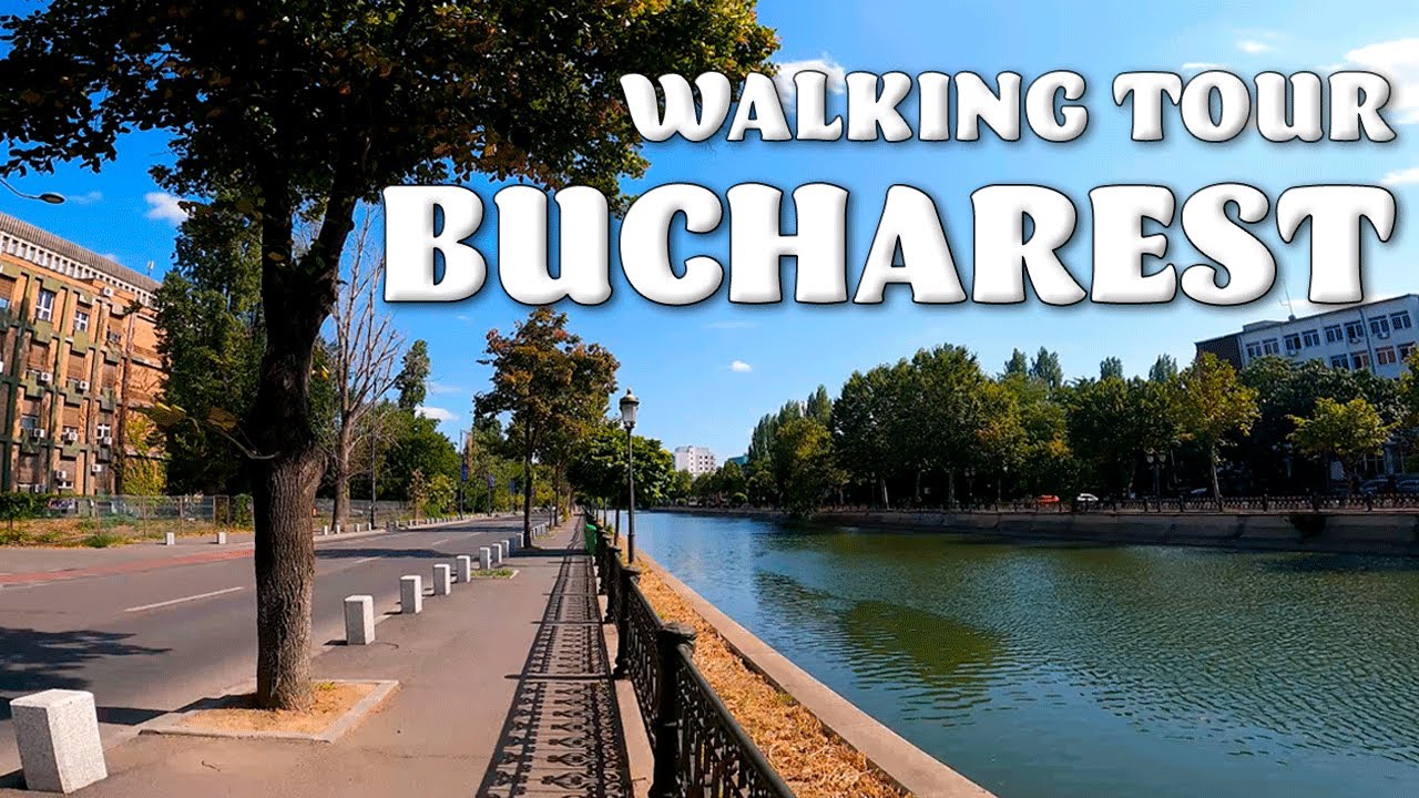 4K WALKING TOUR | From Grozăvești to the Palace of the Parliament in BUCHAREST | ROMANIA