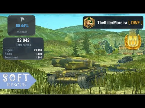 T30: 7700 Damage , 5 Frags - WOT BLITZ -