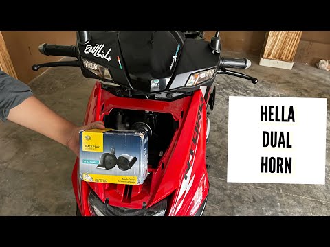 HELLA DUAL TONE HORN INSTALL IN TVS NTORQ 125 RACE XP | Loud Horn Installed In Ntorq