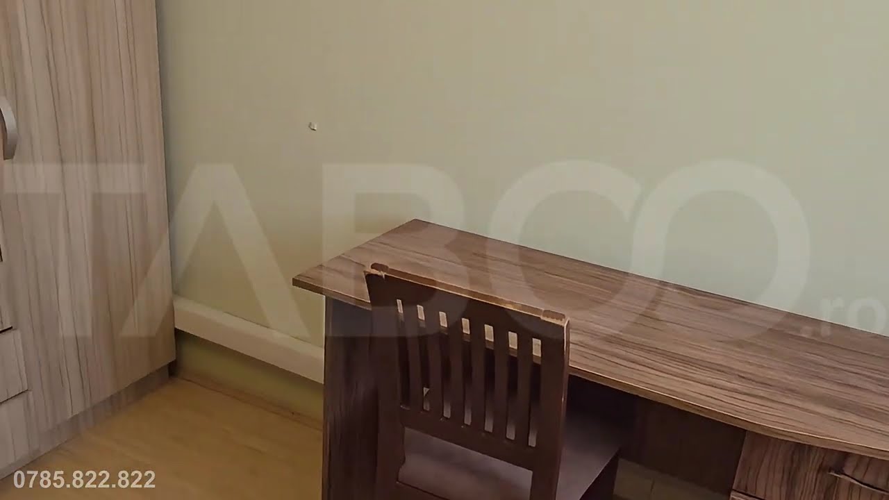Apartament de vanzare 3 camere 70mp mobilat utilat balcon zona Rahovei - Video