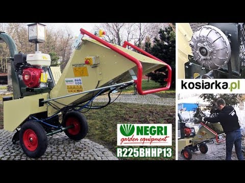 NEGRI BIO R225BHHP13 - bioshredder in action