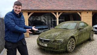 I JUST BOUGHT A CHEAP ABANDONED V8 BMW...